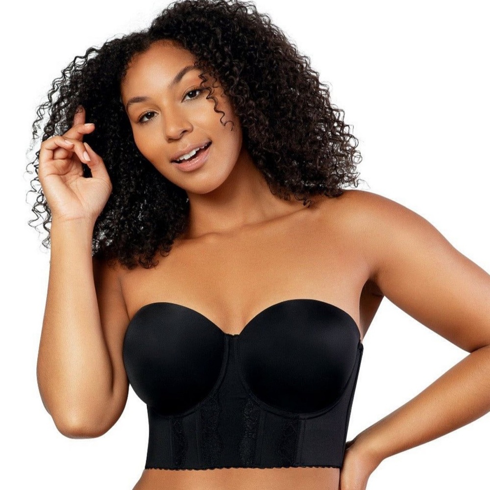 Elegant Black Strapless Bra - Picture 3 of 12